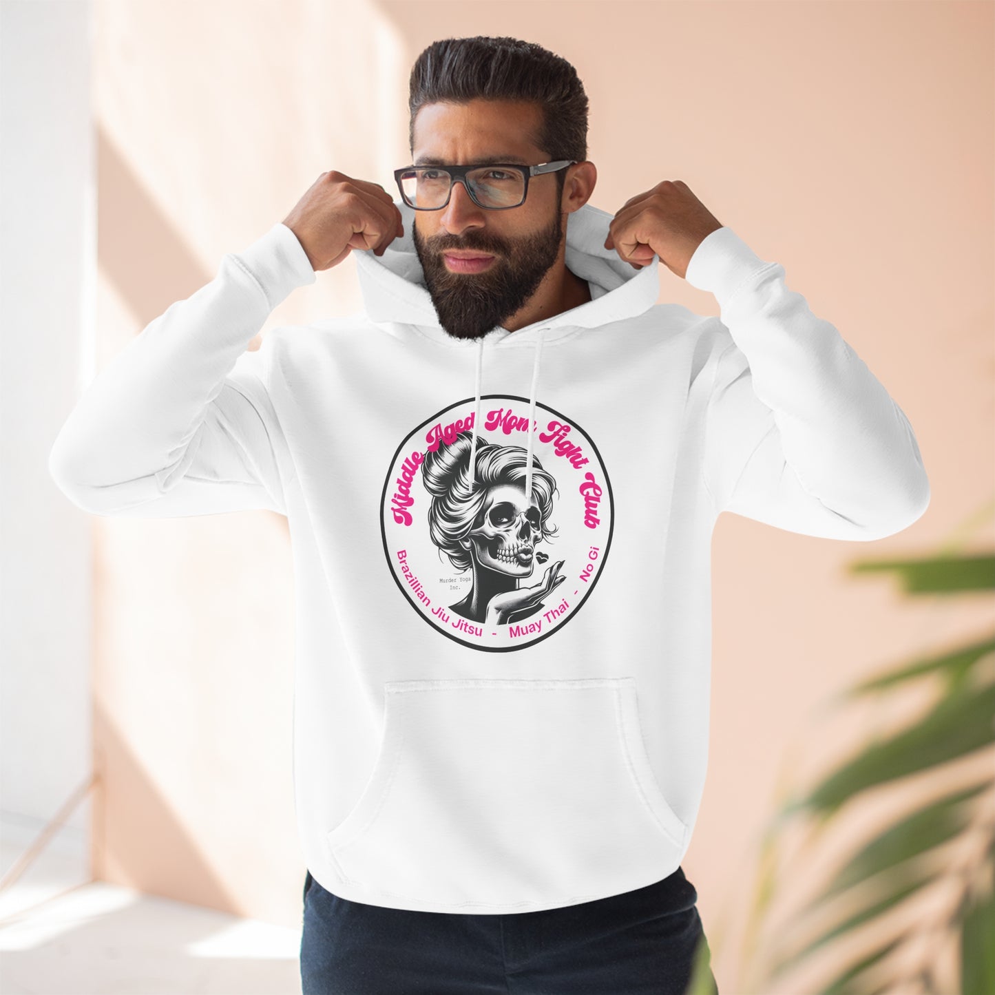 Middle Aged Mom Fight Club Hoodie