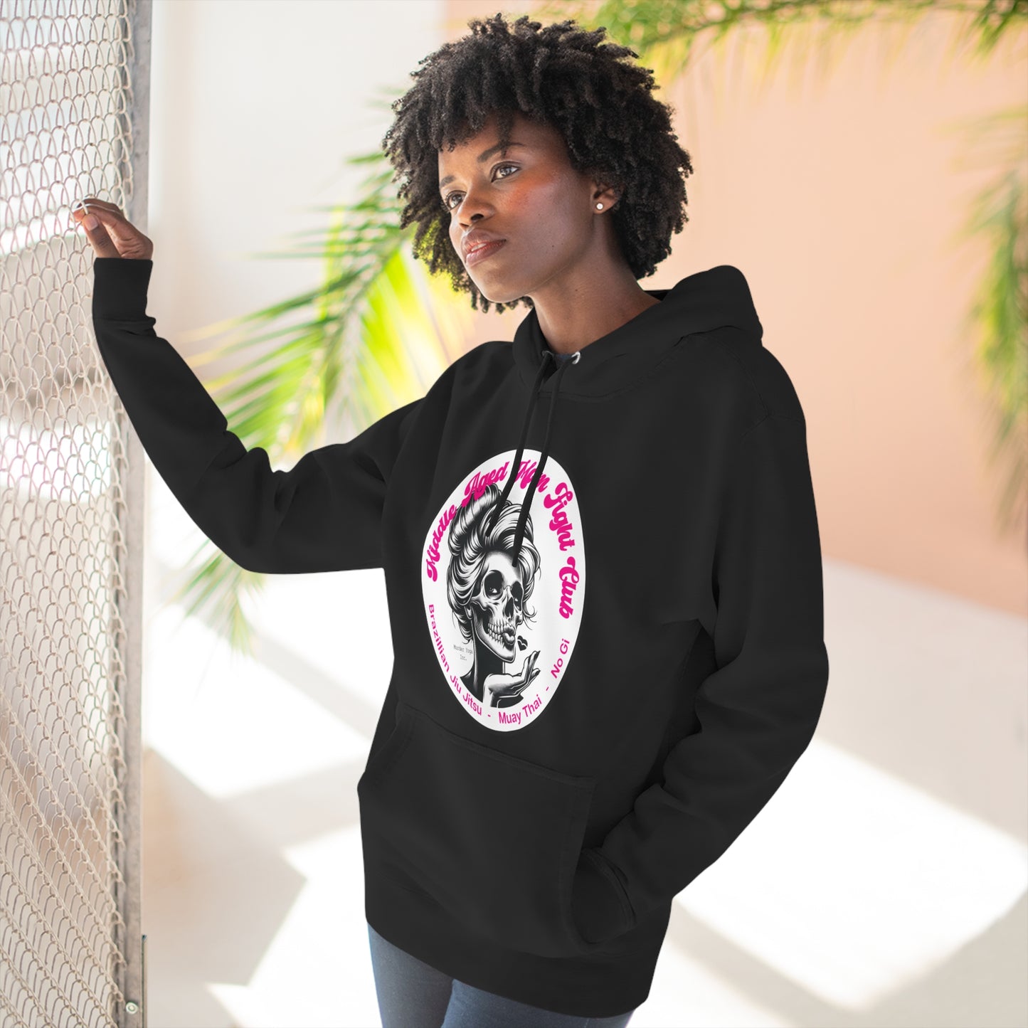 Middle Aged Mom Fight Club Hoodie