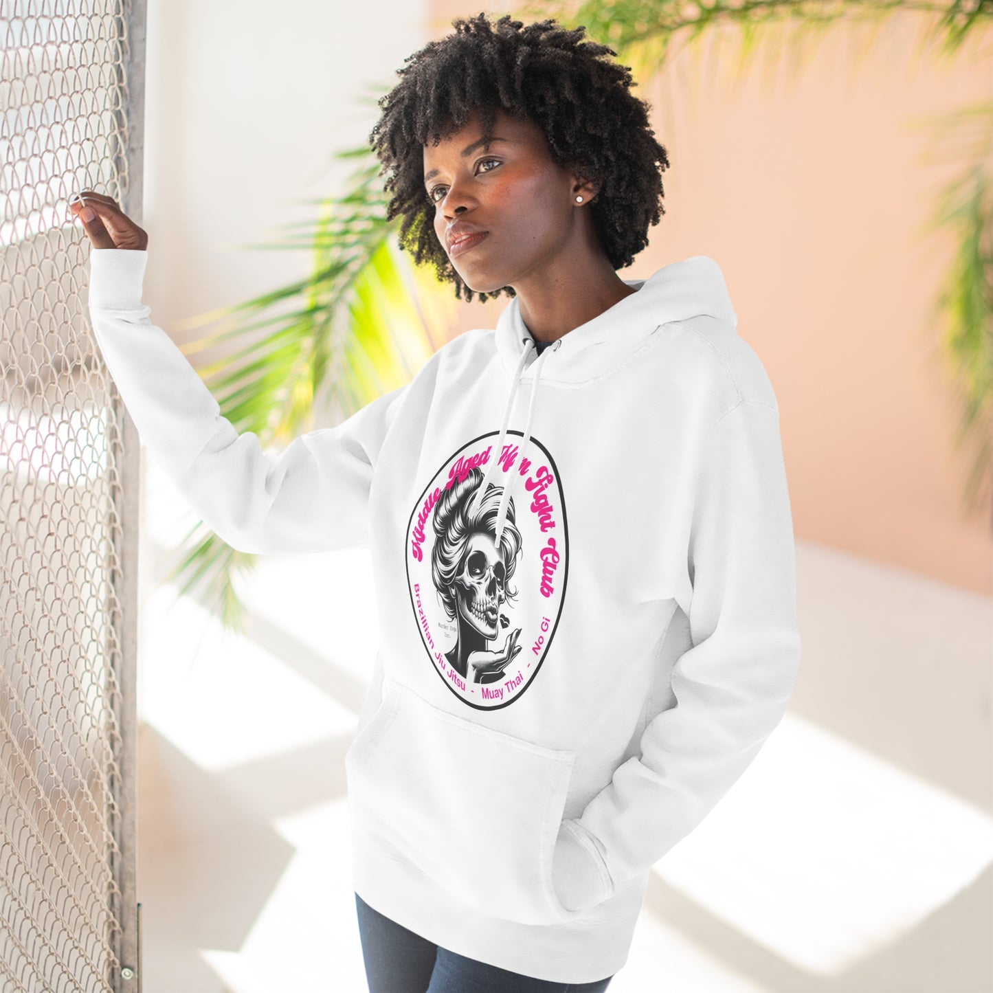 Middle Aged Mom Fight Club Hoodie